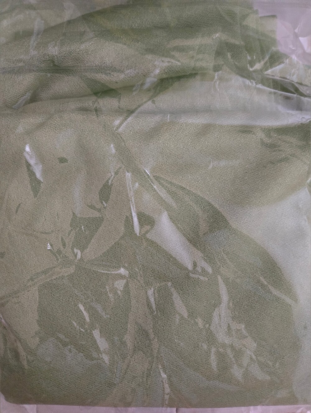 Soft Sage Green Sheer Curtain Panel 1 - Picture 2 of 2